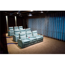 Home Cinema Seating Fabric Sofa